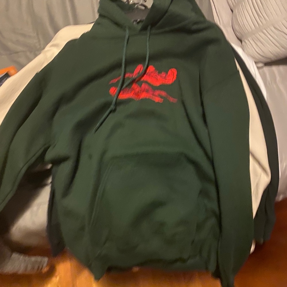Girl In Red Hoodie